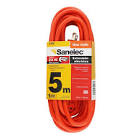 [ADI-2632] EXTENSION ELECTRICA USO RUDO 5 MT CAL. 16  NARANJA