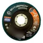 [Syn-DOZ60] DISCO LAMINADO T-29 4.1/2"X7/8" ZIRCONIO G060 PARA METAL RESPALDO DE FIBRA DE VIDRIO