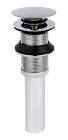 [DIC-4206CPS] CONTRA PARA LAVABO CON TAPON PUSH DE LATON