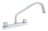 [DIC-4335TS] MEZCLADORA PARA FREGADERO 8" CUELLO CORTO
