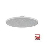 [DIC-4539RTS] REGADERA PLATO REDONDO 8"  ABS SIN BRAZO(GRIS)