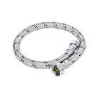 [FLE-4158] MANGUERA PARA BOILER FLEXIBLE DE ACERO INOX. 60CM SALIDA 1/2"X3/4"