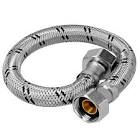 [FLE-4164] MANGUERA PARA BOILER FLEXIBLE DE ACERO INOX. 80CM SALIDA 3/4"X3/4"