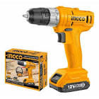 [ING-UCDLI1211] TALADRO ATORNILLADOR INALAMBRICO 3/8" 12V 0-600/MIN 20NM LUZ LED C/CARG+BAT 1.5AH