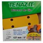 [BOS-2608607829P] DISCO DE LIJA AUTOAD. 5" G180 C/8 HOYOS (USO GRL.)