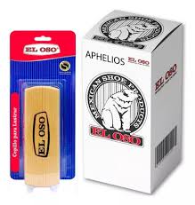 [EL -8140A] CEPILLO PARA CALZADO CERDAS NATURALES DE MADERA 15 CM