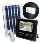 [MAG-GRS-1001] LAMPARA TIPO REFLECTOR DE LED 100 W CON CONTROL REMOTO Y PANEL SOLAR BATERIA DE LARGA DURACION