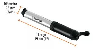 [SUR-BAIC9] BOMBA DE AIRE MANUAL PARA INFLAR 22" COMPACTA