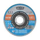 [AUS-4260] DISCO PARA CORTE DE METAL Y A. INOX 4.1/2"X1.2MMX7/8" SUPER DELGADO (TYROLIT- 2 EN 1)