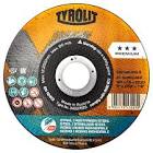 [AUS-4261] DISCO PARA CORTE DE METAL Y A. INOX 5"X1.2MMX7/8" SUPER DELGADO (TYROLIT- 2 EN 1)