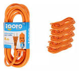[MAG-GER-04] EXTENSION ELECTRICA USO RUDO 04 MT NARANJA