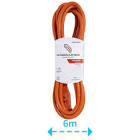 [MAG-GER-06] EXTENSION ELECTRICA USO RUDO 06 MT NARANJA