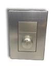 [AXO-INOX1019] PLACA ARMADA INOXC/DIMMER GIRATORIO (ATENUEADOR) UNIVERSAL 125V COLOR PLATA