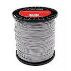 [BEL-7TRMLN524] NYLON PARA DESBROZADORA 432MT ROLLO HILO REDONDO DE 2.4 MM GRIS 5LB(BLISTER)