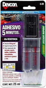 [FOR-210710] ADHESIVO EPOXICO EN JERINGA 8 ML (0.28 OZ) TRANSPARENTE 5 MINUTOS