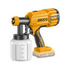 [ING-CSGLI2003] PISTOLA PARA PINTURA  INALAMBRICA 20V 800ML 600ML/MIN 0.1-0.2 BAR VISC.MAX 40DIN-S SIN BATERIA Y CARGADOR