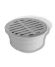 [ELP-CD-02] COLADERA UNIVERSAL REJILLA CLASICA 5" CON TAPETE