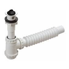 [ELP-CL-02] CESPOL PARA LAVABO FLEXIBLE DE 9.5" CON CONTRA DE 5.5" CHICO CON CUBIERTA