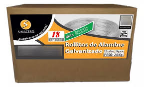 [DE -96067773] CAJA DE ALAMBRE GALVAN CAL18 20KG