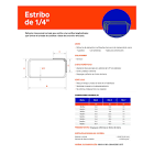 [ING-96067859] ESTRIBO TIPO BLOCK 1/4" 15X22-4