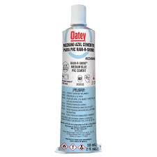 [OAT-32432MX] CEMENTO PARA PVC 60 ML (2 OZ) AZUL SECADO RAPIDO (RAIN-R-SHINE OATEY)