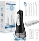 [DEC-KMTB010W] IRRIGADOR BUCAL LIMPIEZA DENTAL RECARGABLE CON ACCESORIOS CON CABLE USB
