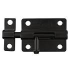 [LOC-PABN8] PASADOR DE BARRA REDONDA 8CM ACABADO LATON NEGRO