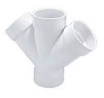 [SIN-96020213] YEE PVC SANIT DOBLE BxBxBxB 110mm