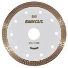 [AUS-860] DISCO DE DIAMANTE 5"X0.051"X7/8" PARA CORTE DE CUARCITA Y MATERIALES DUROS (EASY-CUT) BLANCO