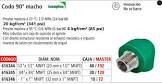 [CIF-CPPRC90RE19] CODO MACHO 90° PPR  25X3/4 NPTM