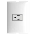 [FOR-FZA29SS] CONTACTO ELECTRICO SENCILLO 2P+T SIN PROTECCION INFANTIL 15A 127V