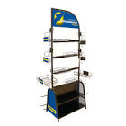[URR-EXELEC] EXHIBIDOR DE PISO PARA HERRAMIENTA ELECTRICA 100 X 40 X 180 CM