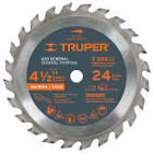 [TRU-100172] DISCO SIERRA 4-1/2' PARA MADERA, 24 DIENTES CENTRO 3/8'