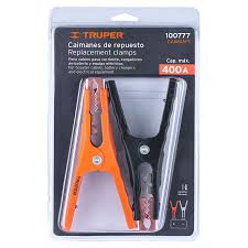 [TRU-100777] BLÍSTER CON 2 CAIMANES PARA CABLES PASA CORRIENTE, TRUPER