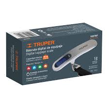 [TRU-100787] BÁSCULA ELECTRÓNICA PARA EQUIPAJE, DE PILAS, 50 KG, TRUPER