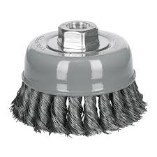 [TRU-100852] CARDA COPA 4' ALAMBRE TRENZADO FINO, MULTI-ROSCA, TRUPER