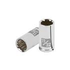 [TRU-100879] DADO DE 11/32', 12 PUNTAS, CUADRO 1/4', TRUPER