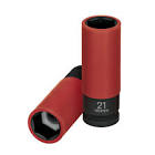 [TRU-100905] DADO LARGO IMPACTO PROT. PLÁST. 21 MM, 6 PUNTAS, CUADRO 1/2'