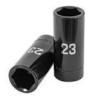 [TRU-100922] DADO LARGO IMPACTO DE 23 MM, 6 PUNTAS, CUADRO 1/2', TRUPER