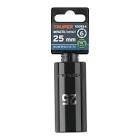 [TRU-100924] DADO LARGO IMPACTO DE 25 MM, 6 PUNTAS, CUADRO 1/2', TRUPER