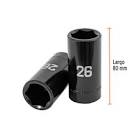 [TRU-100925] DADO LARGO IMPACTO DE 26 MM, 6 PUNTAS, CUADRO 1/2', TRUPER