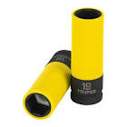 [TRU-100931] DADO LARGO IMPACTO PROT. PLÁST. 19 MM, 6 PUNTAS, CUADRO 1/2'