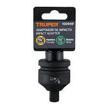 [TRU-100949] ADAPTADOR DE IMPACTO 3/4' (H) X 1/2' (M), TRUPER