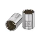 [TRU-100979] DADO DE 7 MM, 12 PUNTAS, CUADRO 1/4', TRUPER