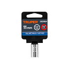 [TRU-100984] DADO DE 11 MM, 12 PUNTAS, CUADRO 1/4', TRUPER