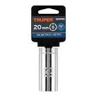 [TRU-100995] DADO LARGO DE 20 MM, 6 PUNTAS, CUADRO 3/8', TRUPER