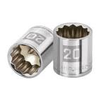 [TRU-100996] DADO DE 6 MM, 12 PUNTAS, CUADRO 3/8', TRUPER