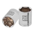 [TRU-101006] DADO DE 26 MM, 6 PUNTAS, CUADRO 1/2', TRUPER