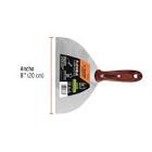 [EXP-101087] ESPÁTULA 8' ACERO INOXIDABLE CON MANGO DE MADERA, EXPERT