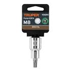[TRU-101294] DADO PUNTA CORTA BRISTOL M8, CUADRO 1/2', TRUPER